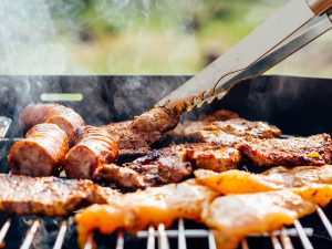 Barbecue et rencontres par équipe